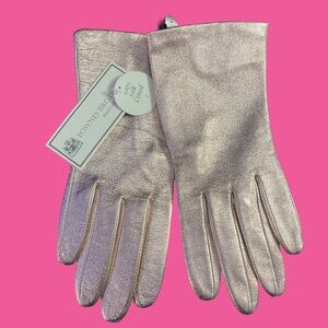 Fownes Bros Rose Gold Glinda Metallic Gloves